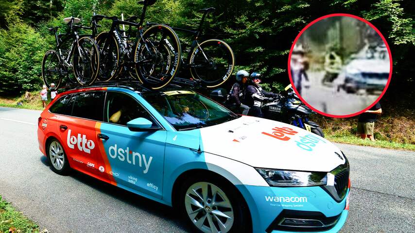 Ploegleider Lotto Dstny op non-actief omdat hij seingever ondersteboven reed