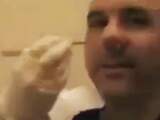 Enorme lintworm verwijderd uit neus man