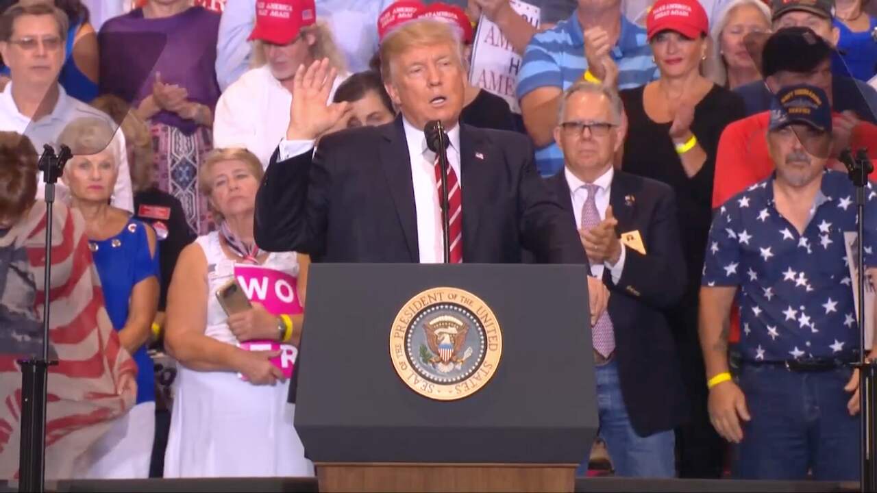 Trump beschuldigt media van zaaien verdeeldheid