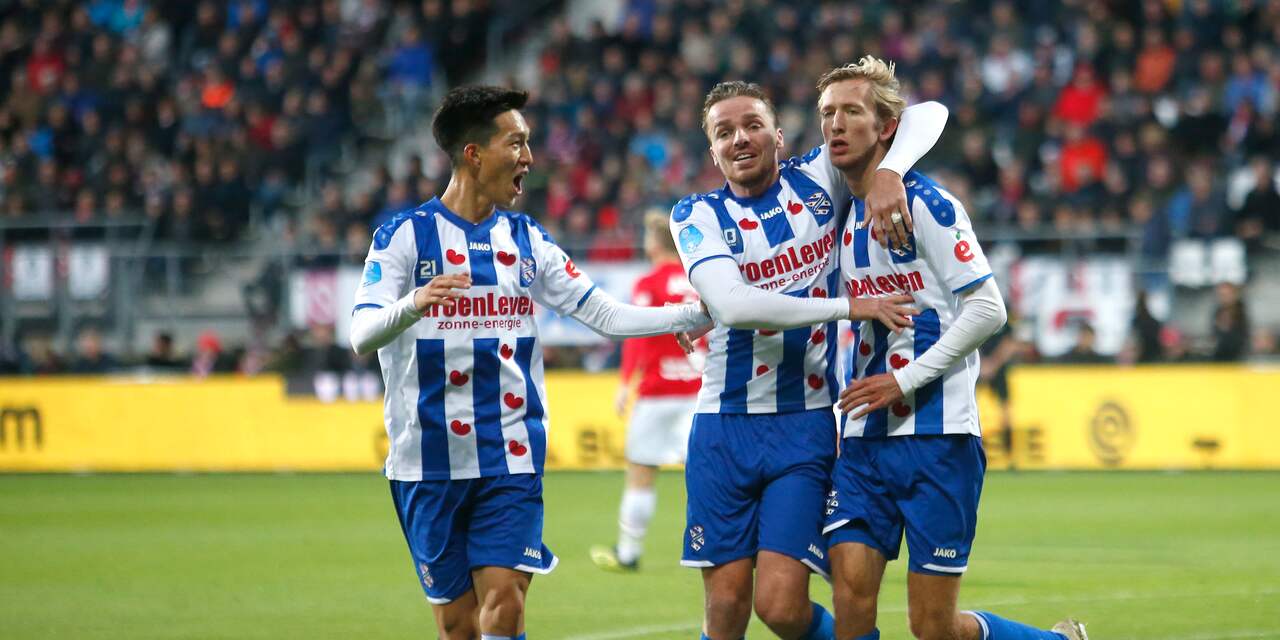 Heerenveen bezorgt AZ derde nederlaag op rij