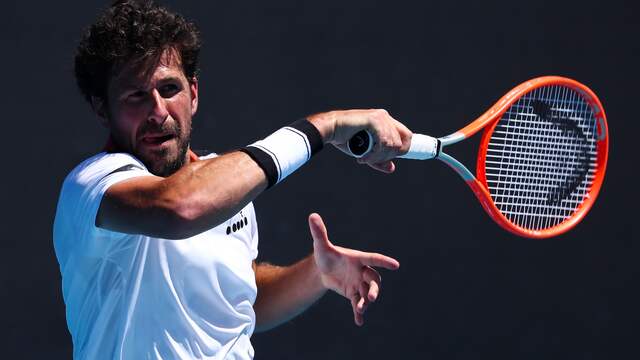 Robin Haase verloor voor de negende keer in de eerste ronde van de Australian Open.