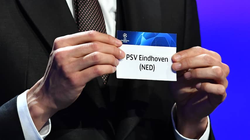 PSV treft Galatasaray in tweede voorronde Champions League
