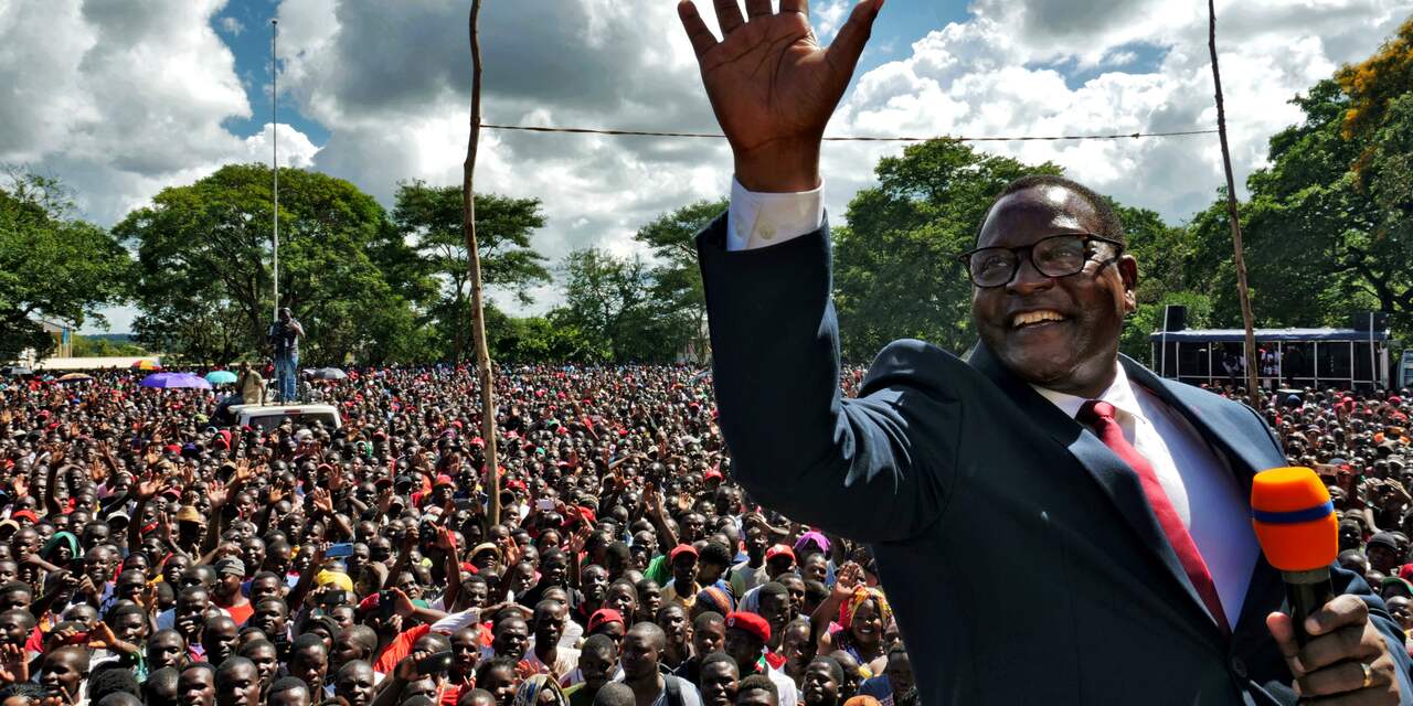 Chakwera wint verkiezingen Malawi na eerdere mislukte stembusgang