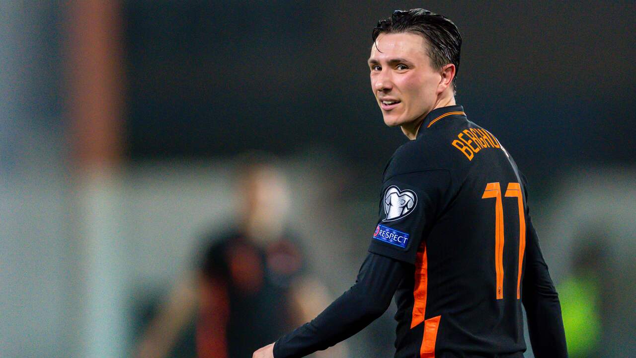 Steven Berghuis heeft zich geblesseerd afgemeld bij het Nederlands elftal.