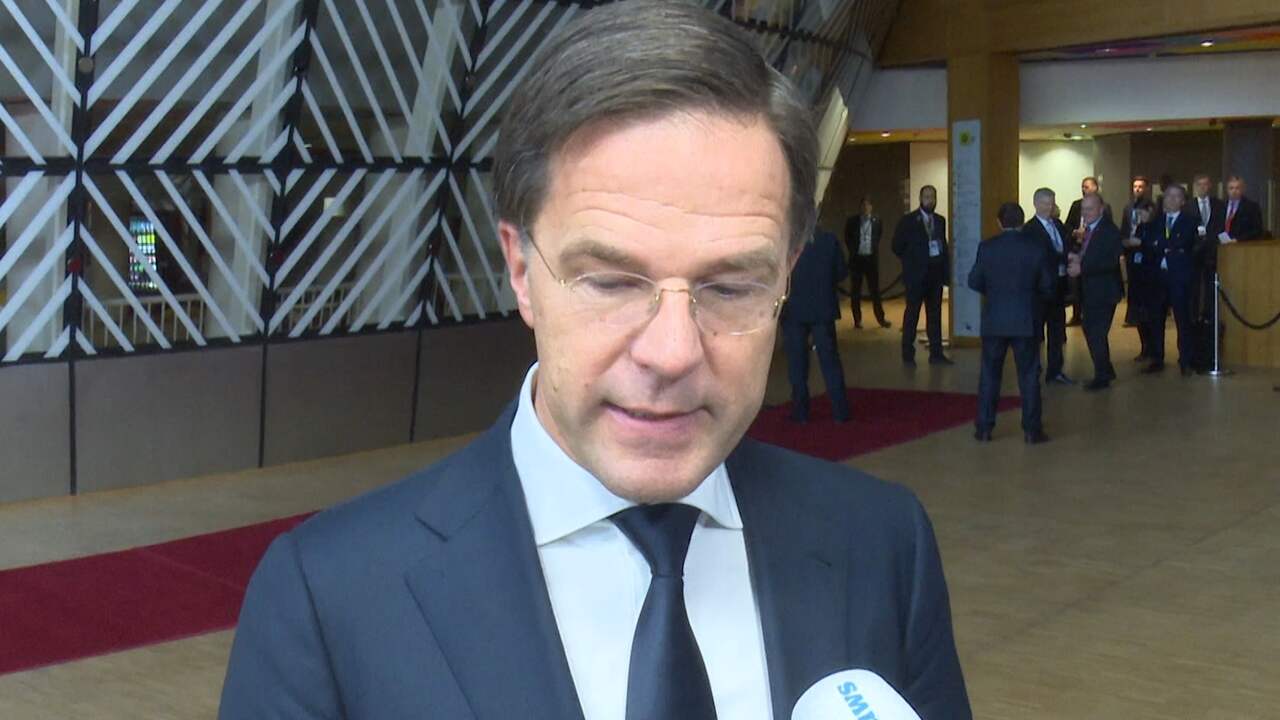 Beeld uit video: Rutte: 'We kunnen niet de onderhandelingen opnieuw starten'