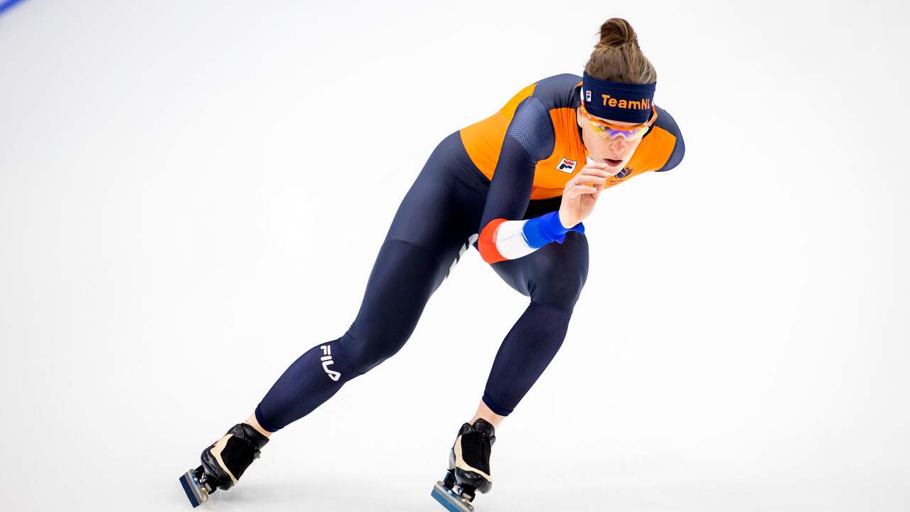 Ireen Wüst werd in een video kritisch benaderd door leden van Team Zaanlander.