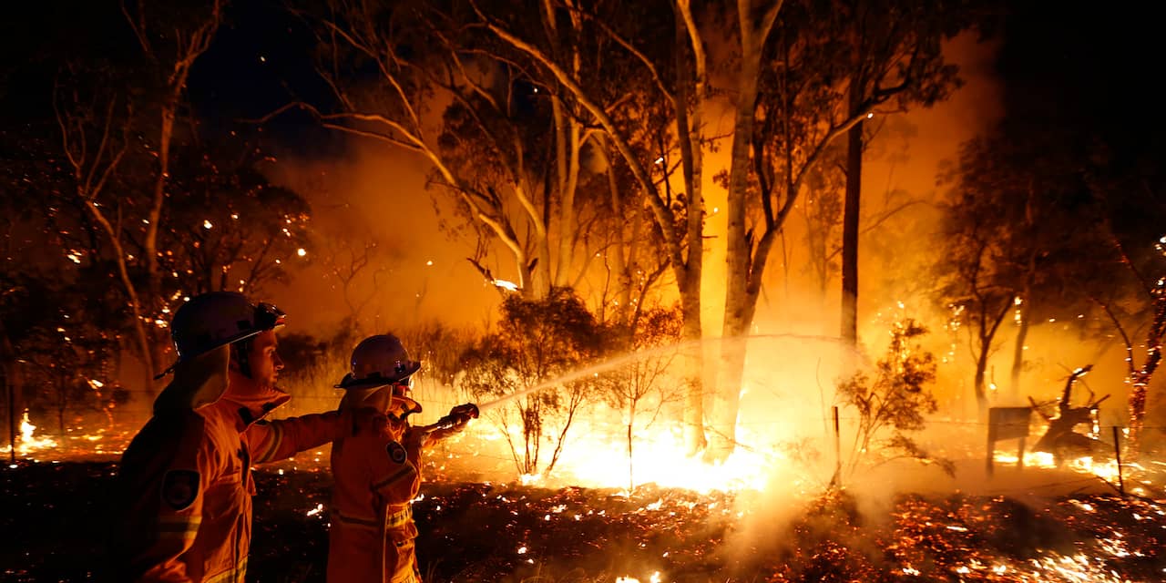 Australië zet 3.000 reservisten en extra blusvliegtuigen in tegen bosbranden