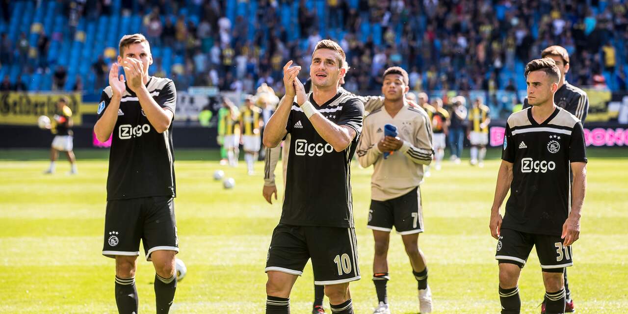 Ten Hag vond spel Ajax tegen Vitesse genot om naar te kijken
