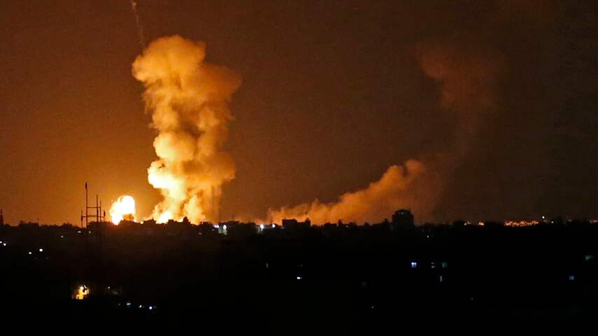 Israëlische luchtaanvallen op Gaza na oplaaiend geweld
