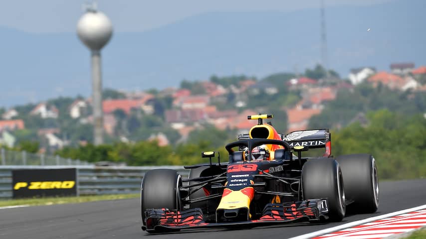 Red Bull Racing overtuigt in eerste training GP Hongarije