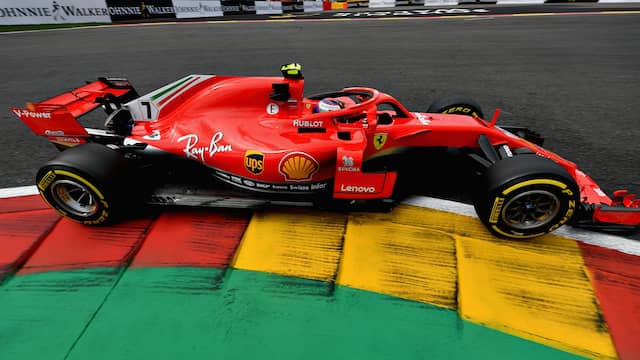 2018: De Ferrari zonder veel sponsorstickers viel in de smaak.