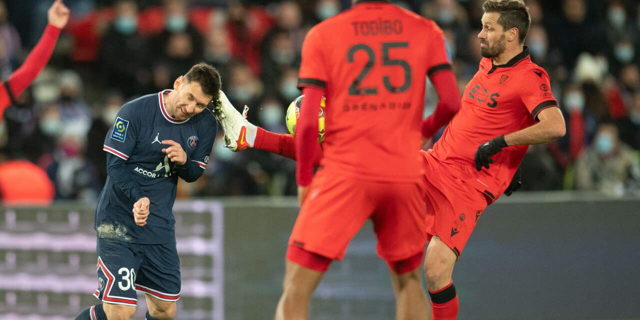 Kluivert en Stengs houden PSG met Nice op 0-0, eerste Ligue 1-goal voor Boadu