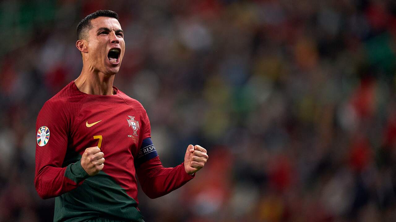 Beeld uit video: Samenvatting: Portugal-Liechtenstein (4-0)