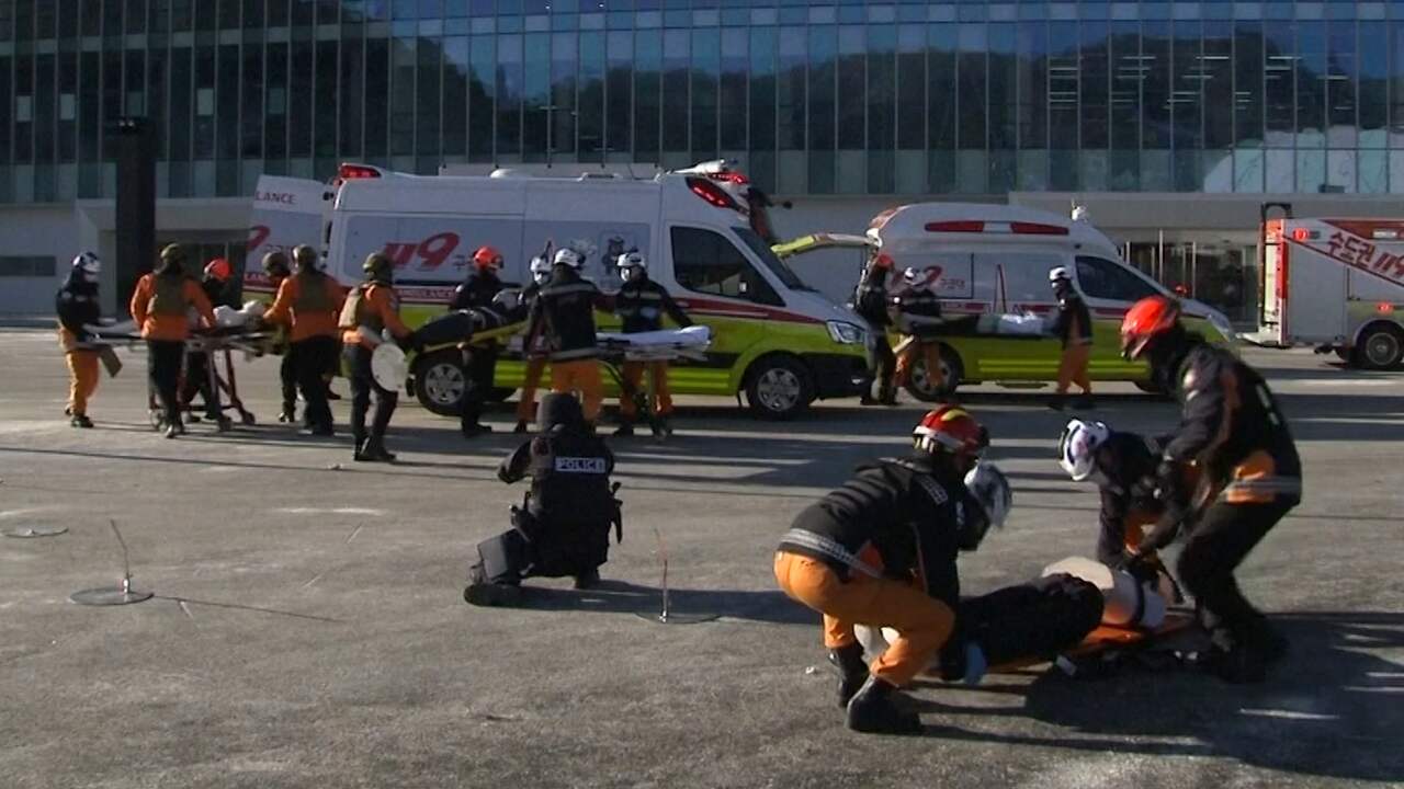 Grote terreuroefening Zuid-Korea in aanloop naar Winterspelen