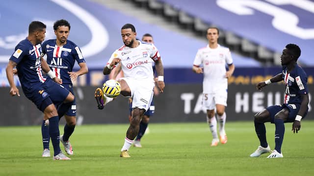 PSG and Bakker win French treble and ruin official return Memphis ...