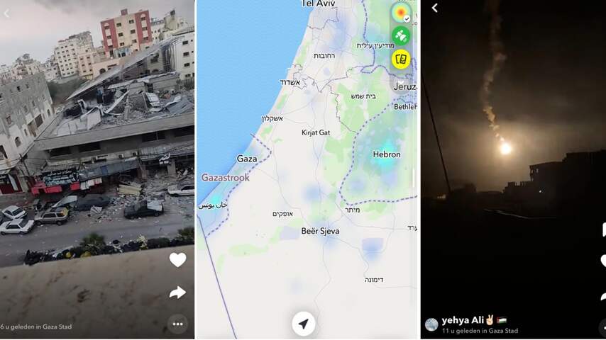 NU+ | Snapchat geeft ongefilterd inkijkje in levens van inwoners Gaza 2