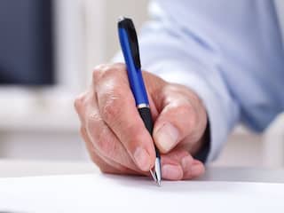 brief schrijven pen briefpapier