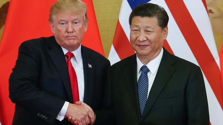 'President Trump onderzoekt handelsakkoord met China'
