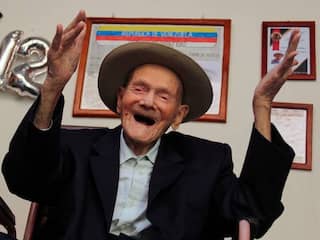 Oudste man ter wereld op 114-jarige leeftijd overleden