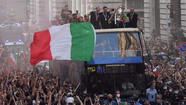 Italië werd zondag voor de tweede keer in de historie Europees kampioen door Engeland na strafschoppen te verslaan.