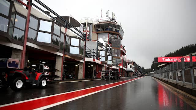 De Grand Prix van België viel eerder dit jaar in het water.