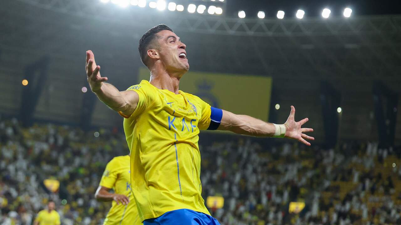 Topscorer Ronaldo schiet Saoedisch record uit de boeken NU.nl