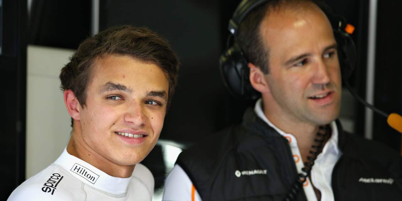 Talent Norris (18) volgt Vandoorne na dit seizoen op bij McLaren