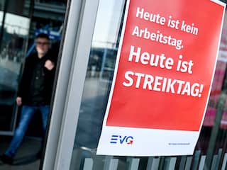 Ook vandaag staking bij Duitse spoorwegen, internationale treinen rijden niet