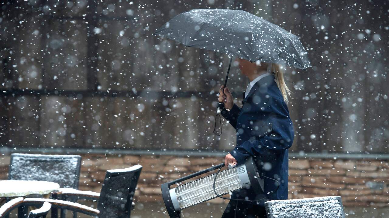 Nederland krijgt te maken met winterse buien in het weekend