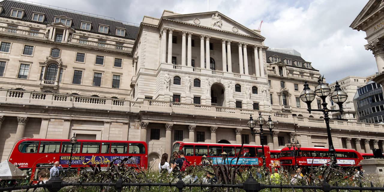 Bank of England houdt rente onveranderd op 0,25 procent