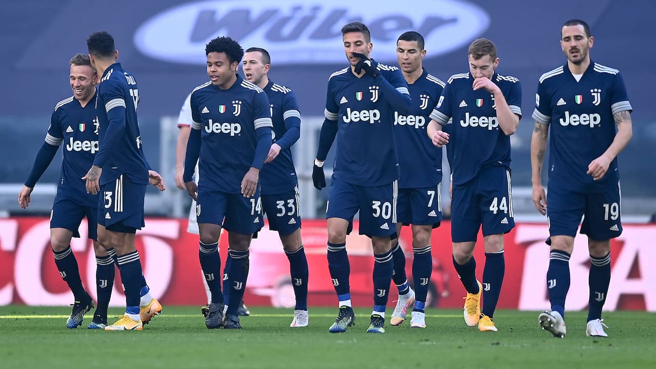 Juventus eenvoudig langs Bologna, rentree De Ligt na coronabesmetting | NU  - Het laatste nieuws het eerst op NU.nl