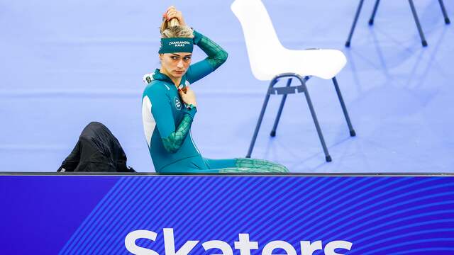Irene Schouten en alle andere EK-deelnemers mogen dagelijks tussen 8.30 en 14.30 uur trainen in Thialf.