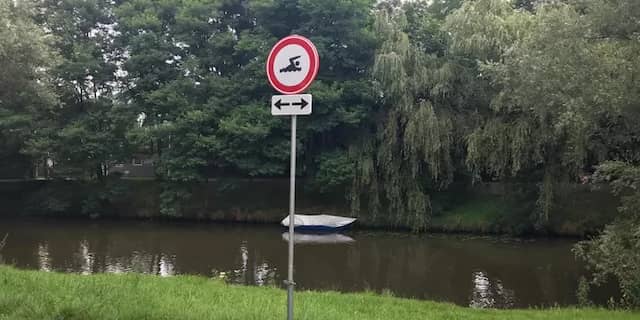 Risico dat zwemmers op bootjes springen wordt te groot: zwemverbod in deel van Mark in Breda