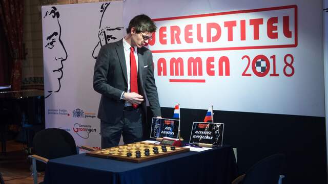 Roel Boomstra werd in januari 2019 voor de tweede keer wereldkampioen dammen.