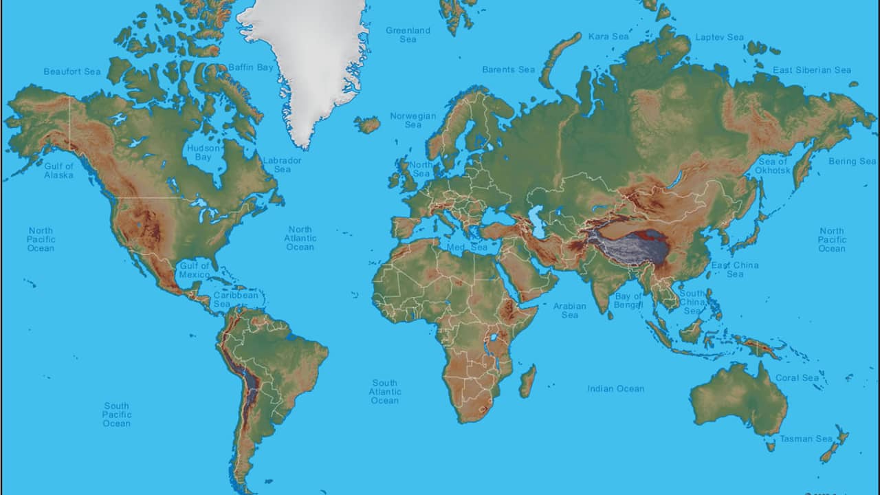 Dit Is De Wereldkaart Die We Allemaal Kennen Maar Daar Klopt Niks Van Nu Het Laatste Nieuws Het Eerst Op Nu Nl