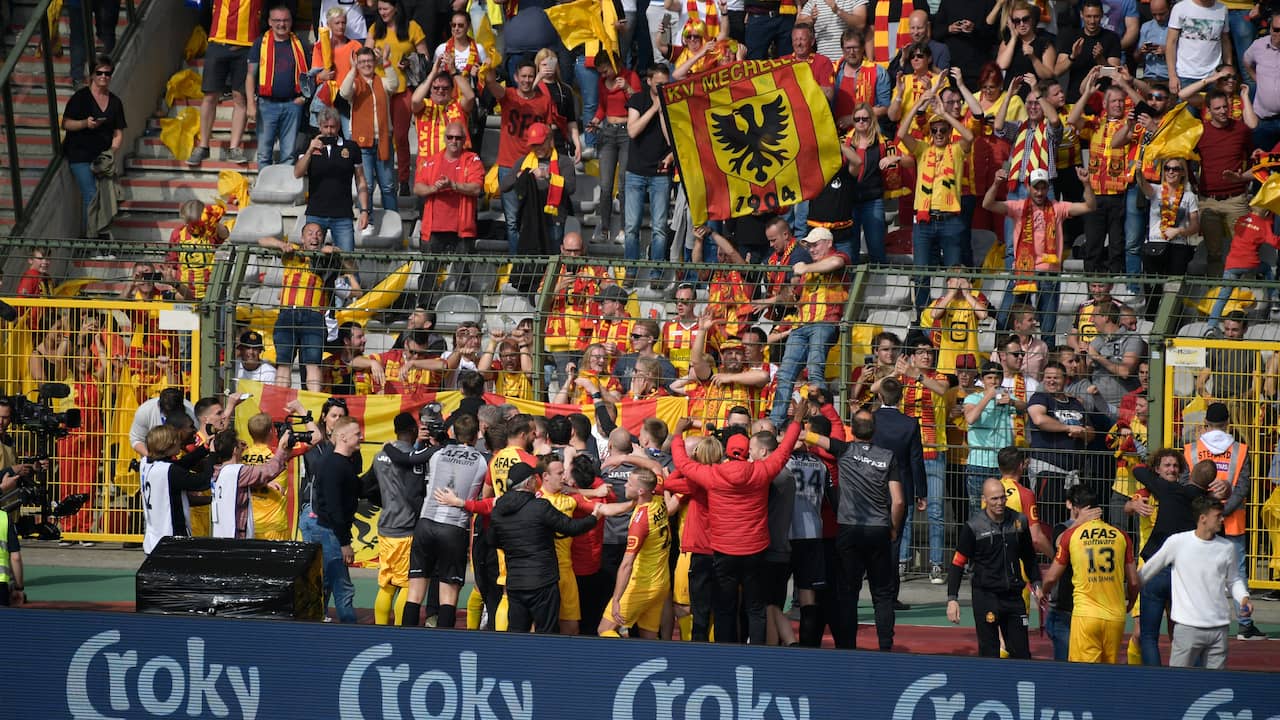 Gelijkenis Vervagen kam Swinkels, Bijker en Verrips stunten met KV Mechelen in bekerfinale België |  Voetbal | NU.nl