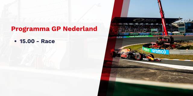 Zo ziet de racedag op Circuit Zandvoort er van uur tot uur uit