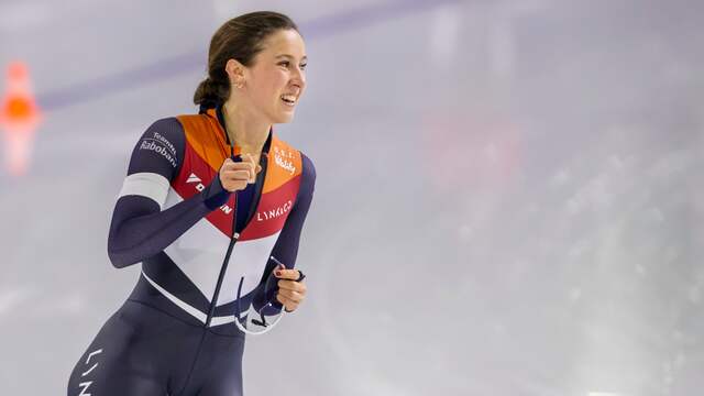 Schulting reed een persoonlijk record op de 1.000 meter.