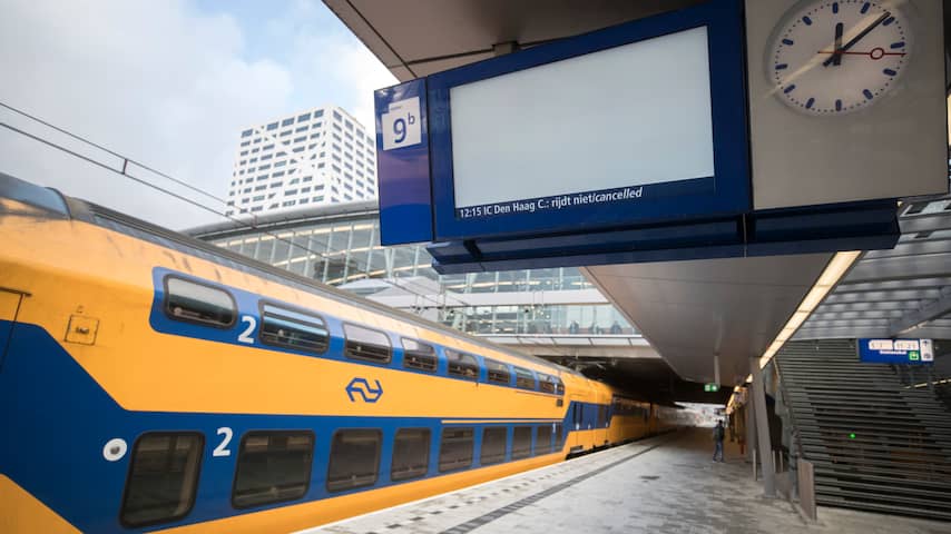 Acht dagen geen treinen tussen Utrecht en Rotterdam, Den Haag en Leiden