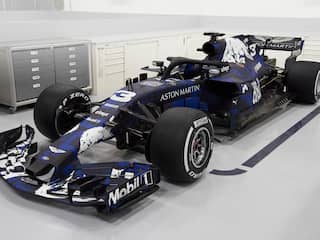 Red Bull presenteert nieuwe auto Verstappen met tijdelijke kleuren