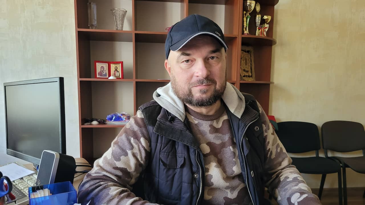 Volodymyr Matsokin, vicesindaco di Izium.