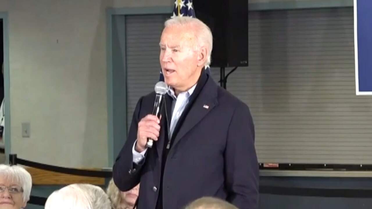 Presidentskandidaat Biden krijgt ruzie met man tijdens campagne