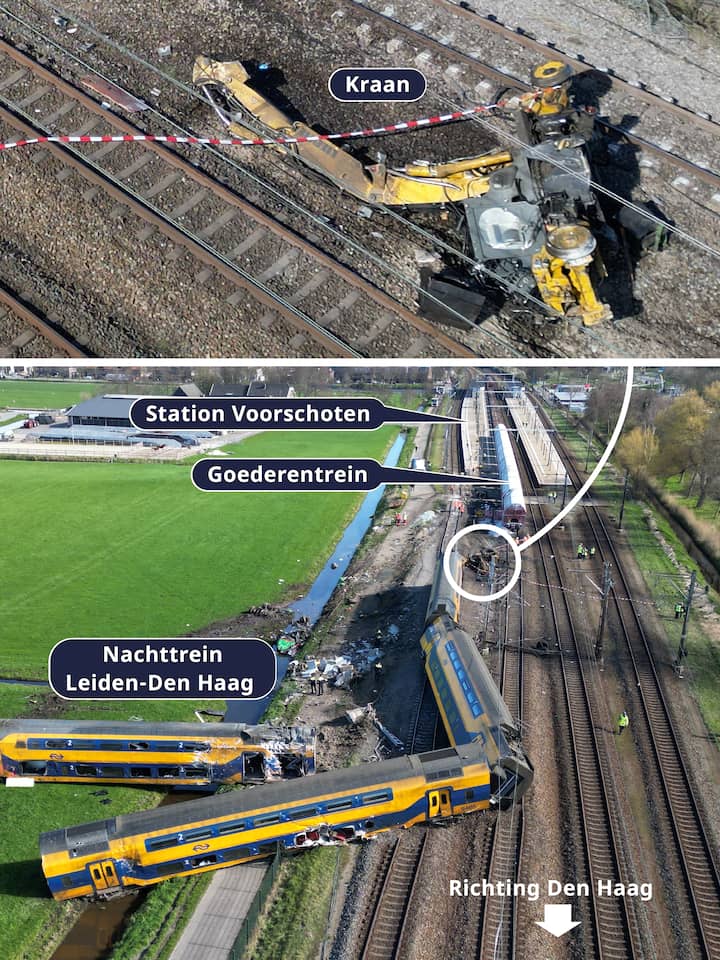 Dit Gebeurde Er In De Eerste Uren Na Het Treinongeluk In Voorschoten ...