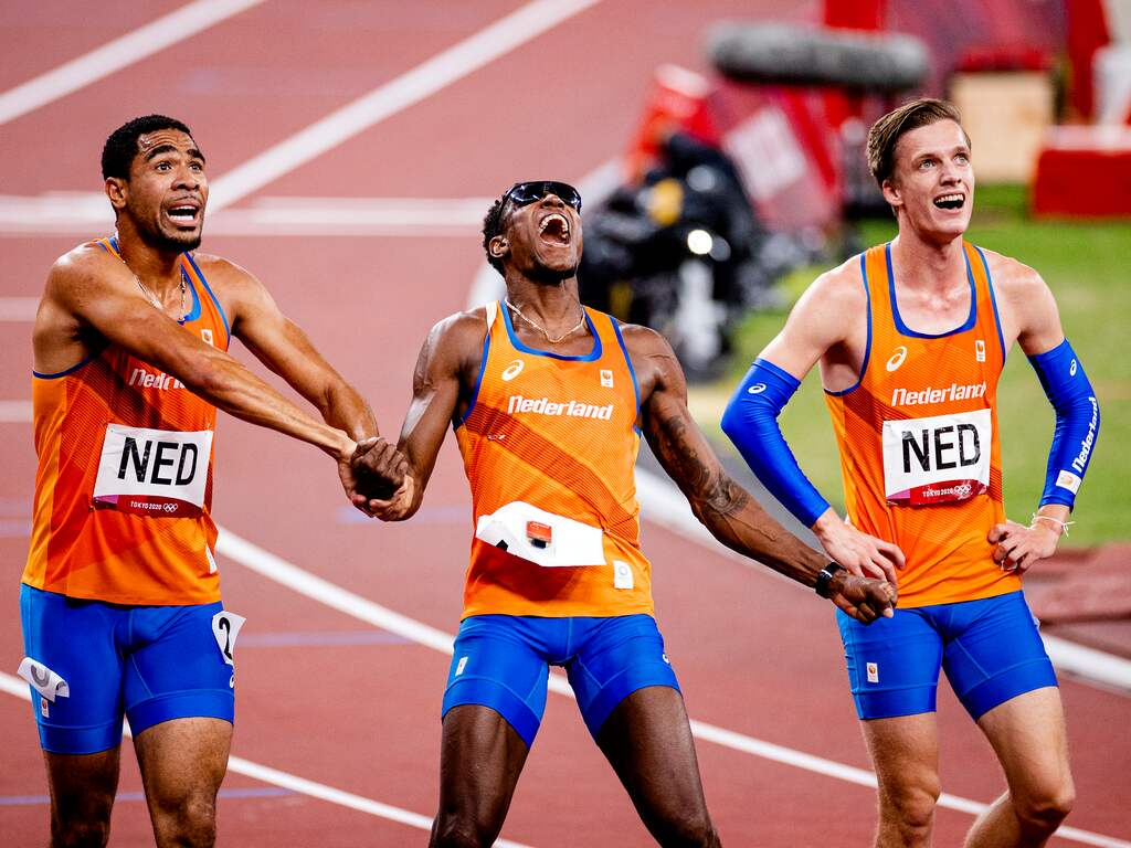 Mannen 4x400 Meter Danken Zilver Aan Vriendschap We Zijn Een Voetbalteam Nu Het Laatste Nieuws Het Eerst Op Nu Nl