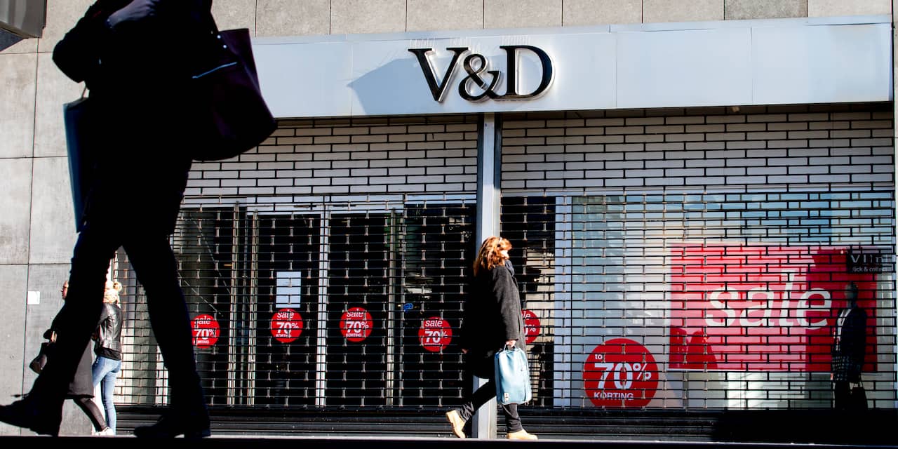 Doorstart warenhuizen V&D is mislukt