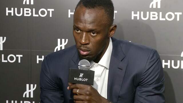 Usain Bolt overweegt nog steeds voetbalcarrière