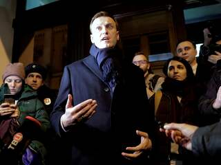 Russische oppositieleider Navalny krijgt dertig dagen celstraf om demonstratie