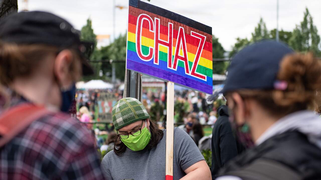 Beeld uit video: Het begin en einde van het anarchistische vrijstaatje CHAZ in de VS