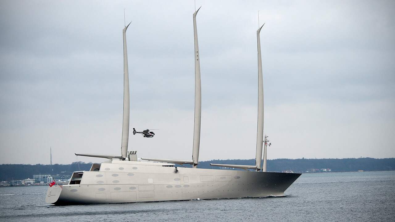 L'Italia sequestra nuovamente l'enorme yacht di un miliardario russo  Economia