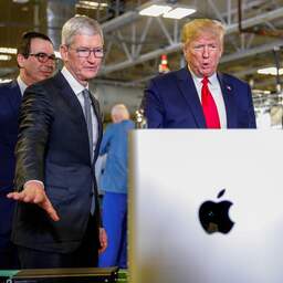 Trump zet Apple centraal in 'misleidend' campagnefilmpje